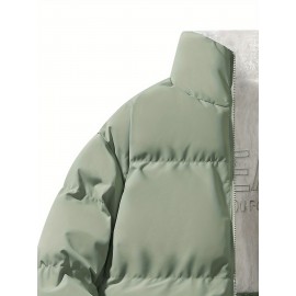 Reversible Chic Plus Size Women's Jacket - Casual Long Sleeve, Zip-Up Outerwear with Pockets for Fall & Winter