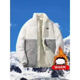 Reversible Chic Plus Size Women's Jacket - Casual Long Sleeve, Zip-Up Outerwear with Pockets for Fall & Winter