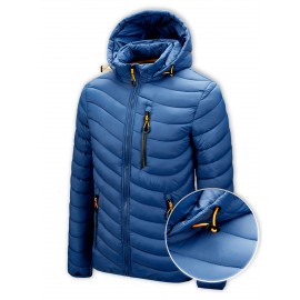 Women's Slim-Fit Waterproof Hooded Jacket - Casual & Stylish, Long Sleeve, Machine Washable for Fall/Winter