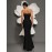Shiny Sequin Slim Fit Formal Dress, Elegant Strapless Ankle Length Evening Dress For Party & Banquet, Women's Clothing